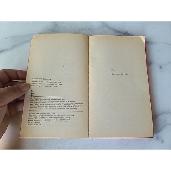 Magnificent Obsession By Lloyd C. Douglas Paperback - Picture 4 of 10